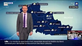 Météo: de nombreuses averses ce dimanche matin, des éclaircies cet après-midi, jusqu'à 10°C à Lille