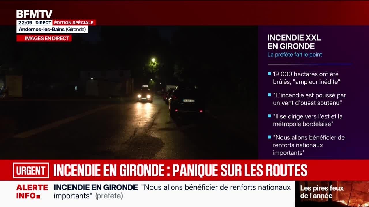 Édition spéciale - Feu en Gironde, trois nouvelles communes évacuées