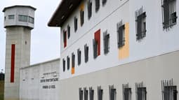 La prison de Vendin-le-Vieil dans le Pas-de-Calais, le 10 avril 2025