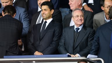 Nasser Al-Khelaïfi et Florentino Perez