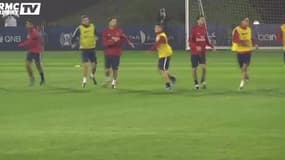 Le PSG s’entraîne à Doha