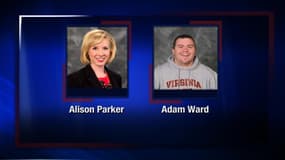 Les journalistes américains Alison Parker, 24 ans, et Adam Ward, 27 ans, ont été tués lors d'un direct à la télévision, mercredi 26 août. 