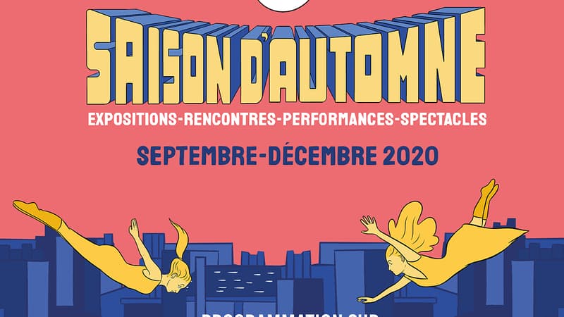 L'affiche de la saison d'automne de Lyon BD Festival.