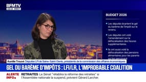 Budget à l'Assemblée nationale: "On a un budget de départ qui est catastrophique pour les Français", explique Aurélie Trouvé (LFI)