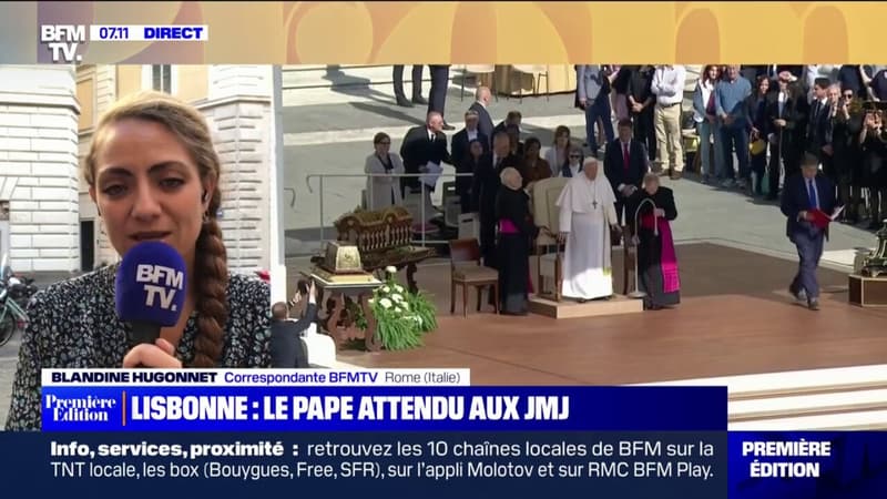 Le pape François attendu aux JMJ à Lisbonne ce mercredi