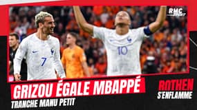 Équipe de France: "Griezmann égale Mbappé" affirme Petit