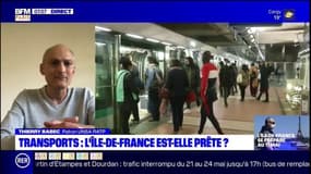"Les contrôles seront fréquents", assure Thierry Babec, patron de l'UNSA-RATP, à propos de l'attestation employeur pour emprunter les transports franciliens aux heures de pointe