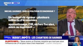 Budget, impôts : les chantiers de Barnier - 06/09