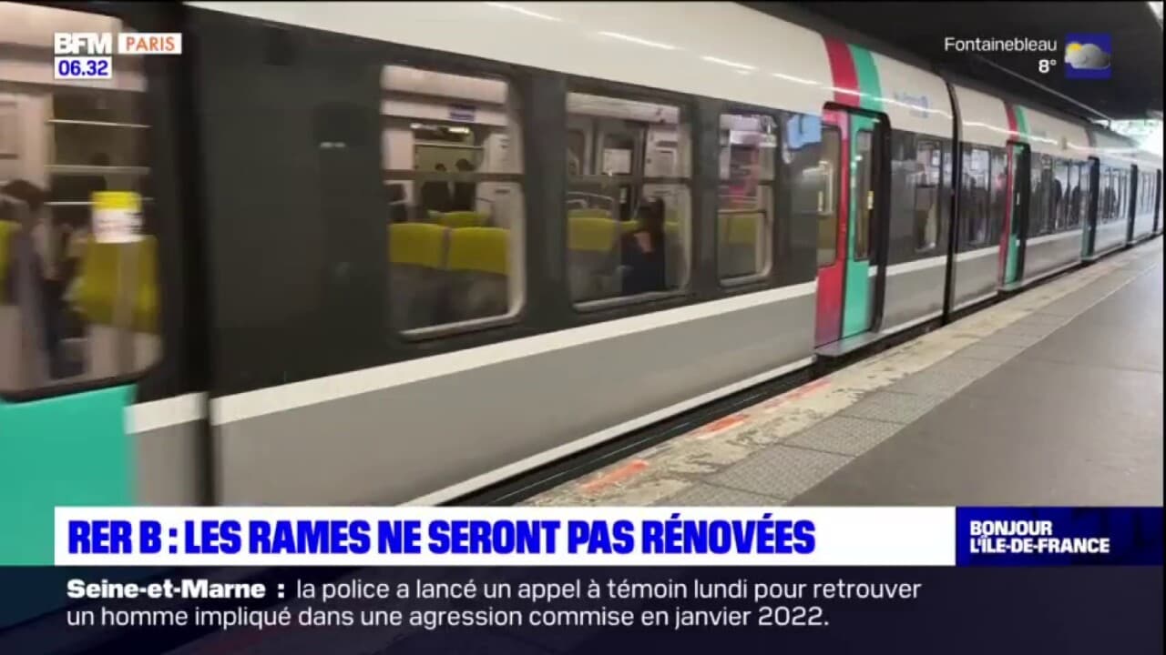 Île-de-France: La Moitié Des Rames Du RER B Ne Seront Finalement Pas ...