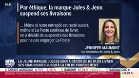 La France qui résiste : La jeune marque Jules&Jenn a décidé de ne plus livrer ses chaussures jusqu'à la fin du confinement - 15/04