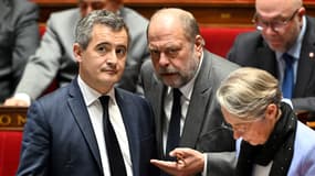 Gérald Darmanin à l'Assemblée nationale le 13 décembre 2023