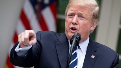 Le président américain Donald Trump à la Maison Blanche le 22 mai 2019