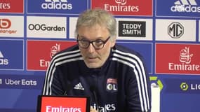 OL : Agacement, départ précipité... Drôle de conf pour Laurent Blanc