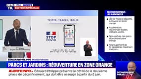 Edouard Philippe: "StopCovid ne vous géolocalisera jamais, son utilisation sera anonyme et temporaire"