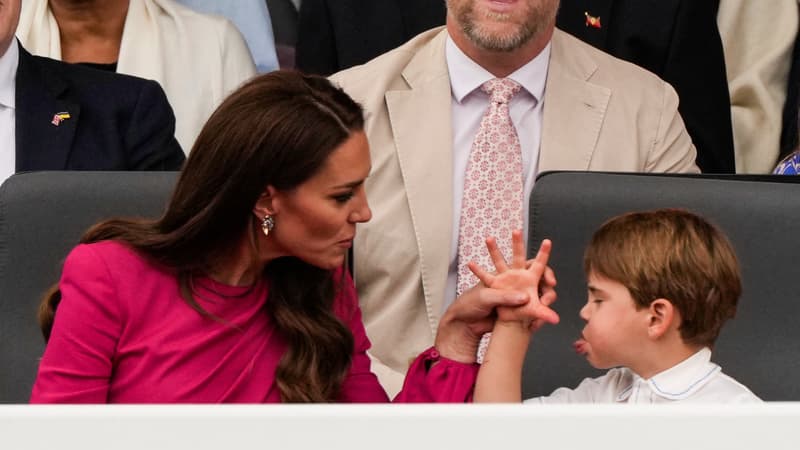 Kate et Louis aux festivités du jubilé le 5 juin 2022