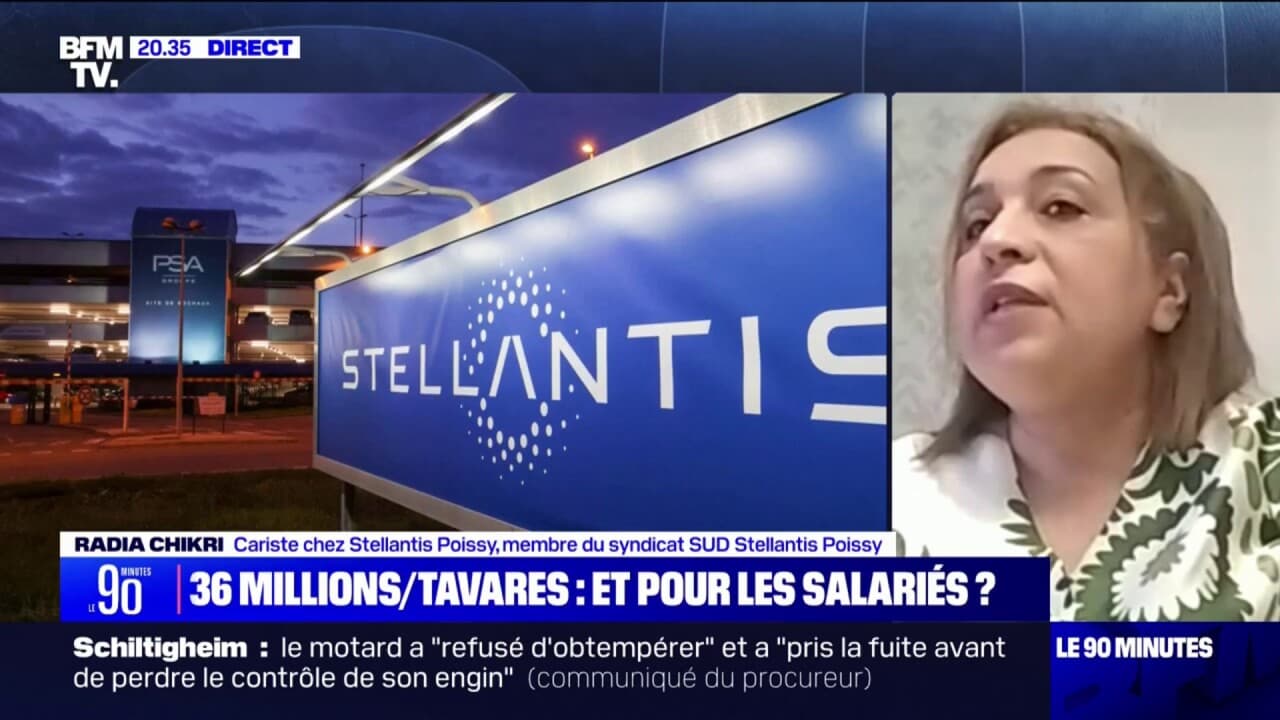 Radia chikri (cariste chez stellantis poissy) sur la rémunération de carlos tavares: 