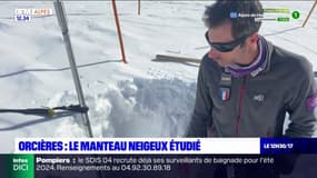 Hautes-Alpes: le manteau neigeux a été étudié à Orcières