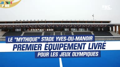 Paris 2024 : le "mythique" stade Yves-du-Manoir, premier équipement livré pour les Jeux olympiques