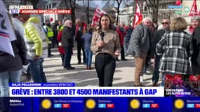 Grève du 7 mars: entre 3800 et 4500 manifestants à Gap