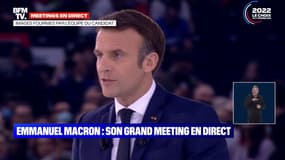 Emmanuel Macron: "Nous créerons 8500 places de magistrats, de personnel de justice"