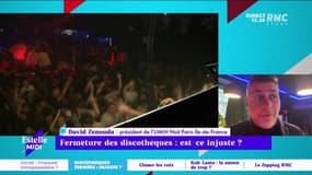 David Zenouda, président de UMIH-Paris Nuit nous donne son sentiment après l'annonce de la fermeture des discothèques : "On prend une décision symbolique parce qu'on n'a pas le courage de prendre d'autres décisions."