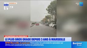 Marseille: le plus gros orage depuis 3 ans