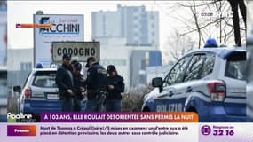À 103 ans, elle roulait désorientée sans permis la nuit