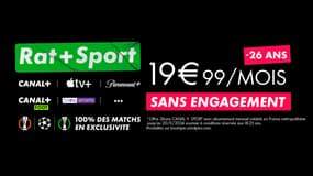 Suivez 100% des Coupes d’Europe masculines de l’UEFA avec l’offre RAT+ SPORT de CANAL+