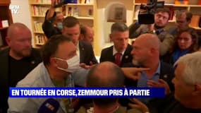 En tournée en Corse, Éric Zemmour pris à partie - 08/10