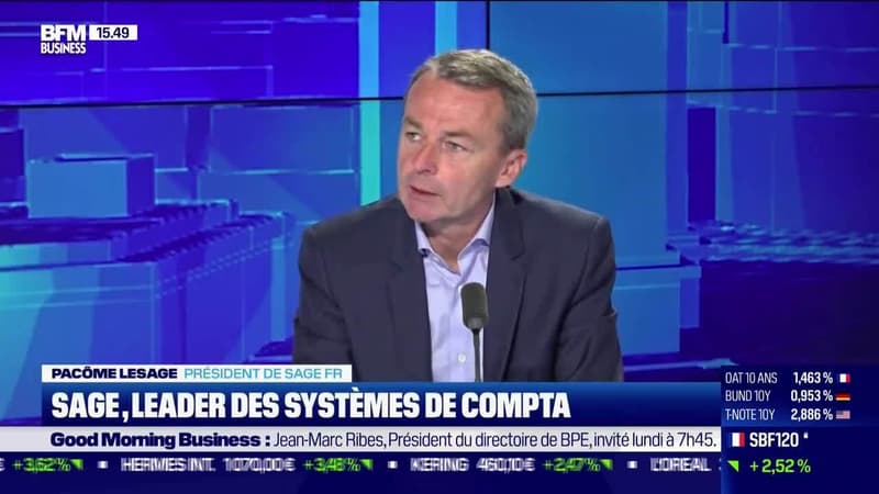 Sage, leader des systèmes de compta - 14/05