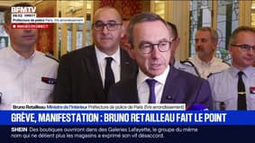 Grève du 2 octobre: "Il y aura 76.000 policiers et gendarmes" mobilisés, annonce Bruno Retailleau