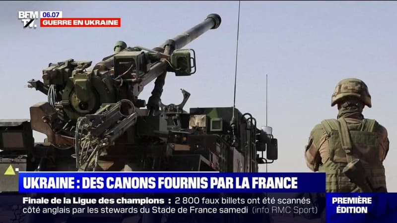 Les canons français Caesar utilisés sur le front par l'armée ukrainienne