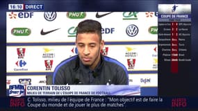 Equipe de France - Corentin Tolisso : "Alex (Lacazette) marche beaucoup à la confiance"