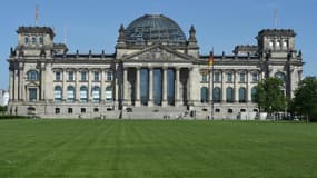 Le Reichstag, abritant le Bundestag, à Berlin. 