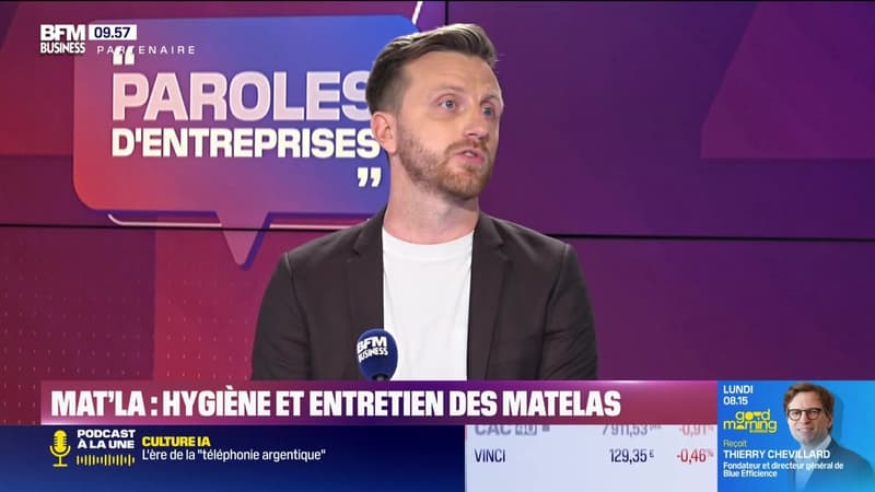 Thomas Hauss (Mat'La) : Mat'La, hygiène et entretien des matelas - 14/03