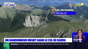 Hautes-Alpes : un randonneur de 61 ans meurt dans le col de Rabou