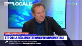 "Planète Locale" DICI du lundi 13 décembre 2021 avec Nicolas Chabrand, président BTP des Hautes-Alpes