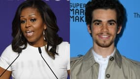 Michelle Obama et Cameron Boyce