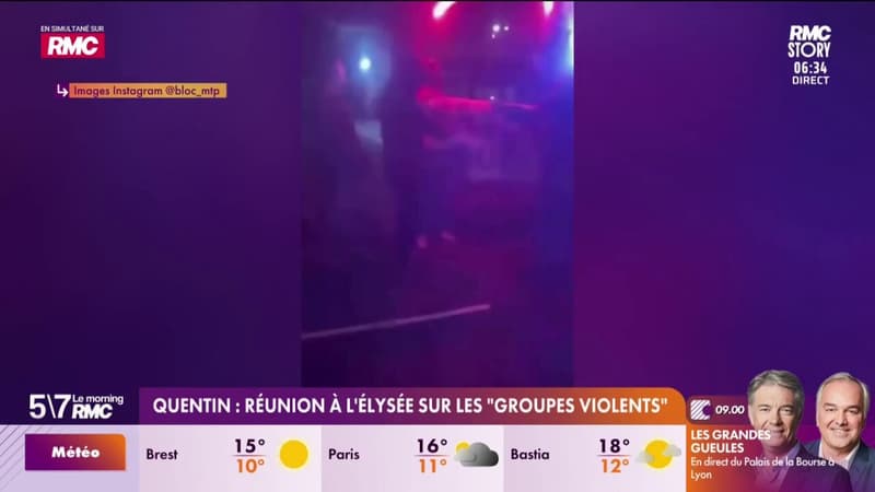Quentin Deranque : réunion à l'Élysée sur les "groupes violents"