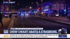 Strasbourg: "un client du bar a entendu un bruit sourd et des fourgonnettes de policier sont arrivées", raconte cette témoin