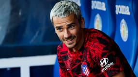Antoine Griezmann avec l'Atlético en Liga, le 15 août 2022