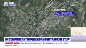 Hautes-Alpes: un commerçant impliqué dans un trafic de stupéfiants à Embrun