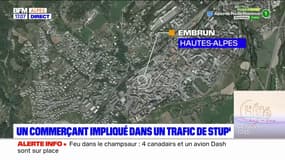 Hautes-Alpes: un commerçant impliqué dans un trafic de stupéfiants à Embrun