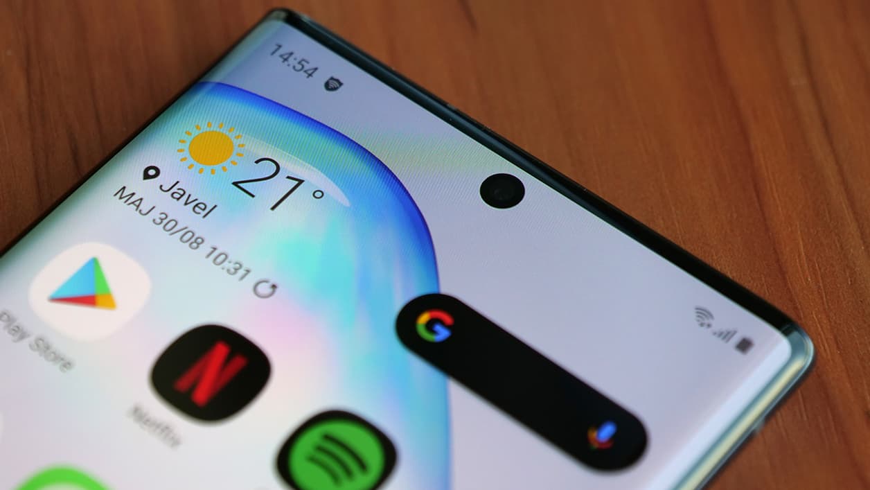 Le Samsung Galaxy Note 10