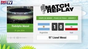 Argentine - Iran : Le Match Replay avec le son RMC Sport !