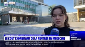 Strasbourg: les étudiants en médecine doivent faire face à d'importantes dépenses