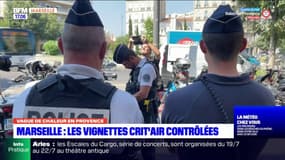 Marseille: le contrôle des vignettes Crit'Air, une priorité pour la police
