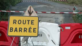 Un pont s'est effondré au Muy (Var) en raison des intempéries.