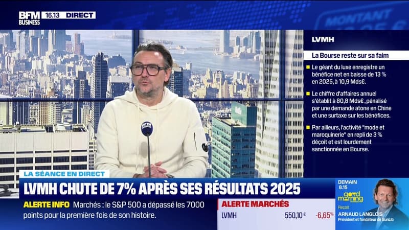 LVMH chute de 7%