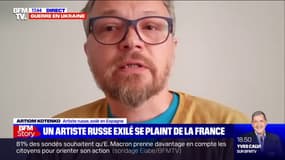 "Il n'était plus possible de rester là-bas": l'artiste russe Artiom Kotenko explique pourquoi il a fui son pays